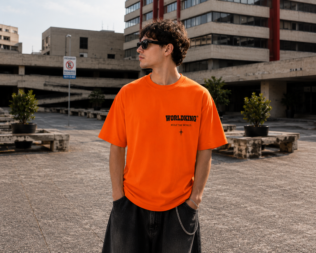 World King Style Tres Naranja